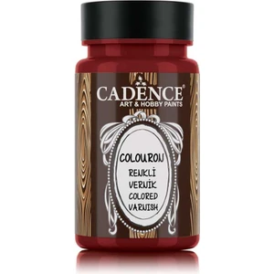 Renkli Vernik Su Bazlı Kırmızı 90 ml Yüksek Kaliteli İç Mekan Kullanımı İçin