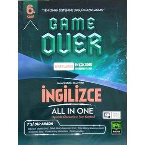 Magma Yayınları 6. Sınıf Ingilizce All In One Game Over Serisi Idekitap 0223