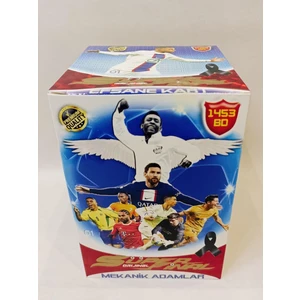EC Shop Dekoratif Atölye Süper Final En Son Seri Futbol Kartları Mekanik Adamlar 100 Paket 3lü (300 Kart)