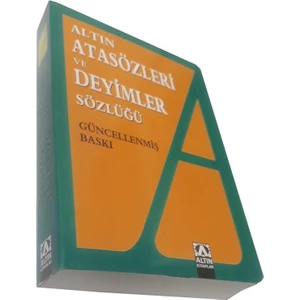 Atasözleri ve Deyimler Sözlüğü Tdk Uyumlu Karton Kapak Ilk Orta Okul 381 Sayfa 1 Adet Altın Sözlük Atasözleri Deyimler