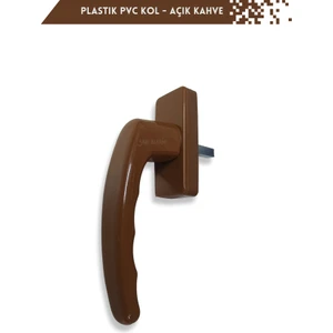 Sarıalarm Pvc Pencere Kolu Açıkkahve