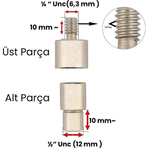 DZN Tools 12,5 mm 54 Çıt Çıt Kalıbı