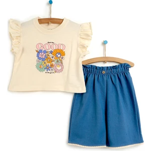 HelloBaby Summer Party Bluz – Pantolon Kız Bebek