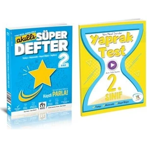 Model Eğitim Yayıncılık 2. Sınıf Akıllı Süper Defter Tüm Dersler ve Yaprak Test Kitabı