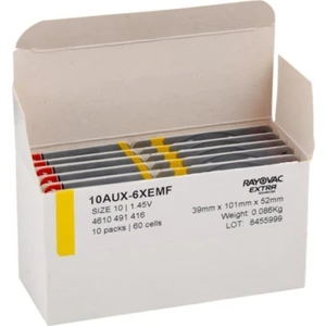 Extra Advanced 10 / PR70 Numara Kulaklık Pili 6lı - 10LU Paket