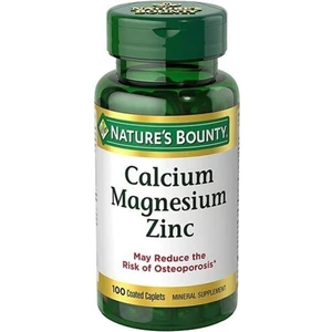 Natures Bounty Calcium Magnesium Zinc 100 Tablet