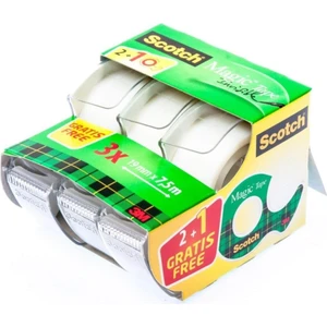 Magic Tape 19MMX7,5M Görünmez Bant 2+1