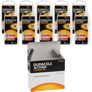 13 Numara Işitme Cihazı Pili 10 x 6 Lı Paket 60 Adet Pil , PR48 Kulaklık Pili