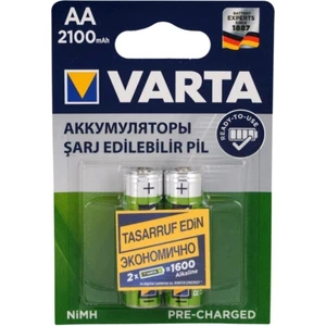 Aa 2100MAH Şarj Edilebilir Pil 2'li