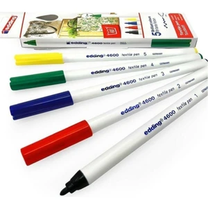 4600 Tekstil Kalemi 1mm 5li Set Basic