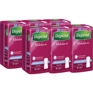 Kadın Mesane Pedi Normal 12'li 6 Paket