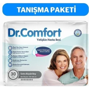 Dr.comfort Yetişkin Bel Bağlamalı Hasta Bezi Xl 30'lu