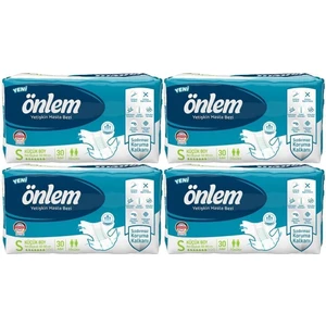 Yetişkin Hasta Bezi Küçük Boy ( Small ) 30 Adet x 4 'lü Paket