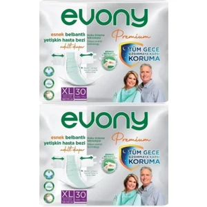 Premium Belbantlı Extra Large Xl Hasta Bezi 60 Adet