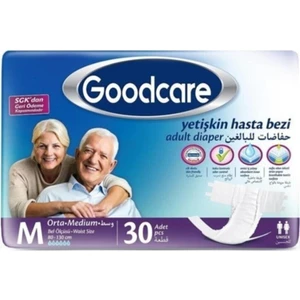Goodcare Belbantlı Hasta Alt Bezi - Medium - 120 Adet (30X4)