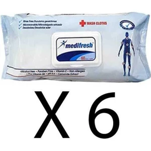 Hasta Sil 50 Li Vücut Temizleme Havlusu Bezi 6 Paket