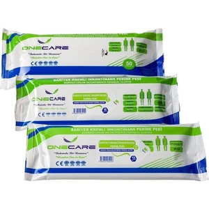 Onecare 3 Paket 50 Li Bariyer Kremli Özel Seri Inkontitans Perine Pedi 50' Li Adet