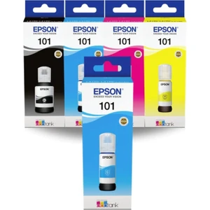 101 Ecotank L4260 Orjinal 4 Renk Mürekkep Takımı+ 1 Mavi Hediye 101 112 1- X1 103 664 673 112