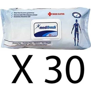 Hasta Sil 50'li Vücut Temizleme Bezi 30'lu Set