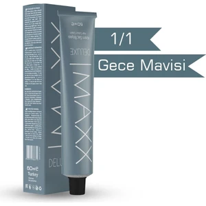 Maxx Deluxe 1.1 Gece Mavisi Krem Tüp Boya -60ML