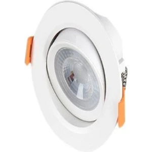 CT-5204-G Cob LED Downlight Armatür 5 W Beyaz Gövde Gün Işığı