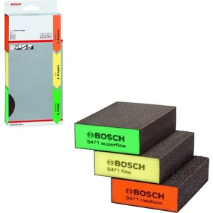 Bosch Takoz Zımpara 3'lü Set Kalın-Orta-Ince