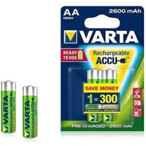 2600MAH Aa Şarjlı Kalem Pil