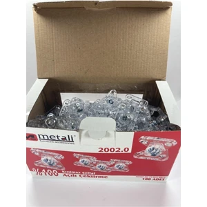 Metali Şeffaf Açılı Çektirme Metali Şeffaf Açılı
