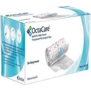 Şeffaf Pu Tıbbi Su Geçirmez Flaster 10CM*10M Banyo ve Dövme Bandı Octaacre
