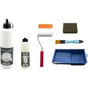 Hybrid Akrilik Boya Seti 500ML Set1 - H001 Beyaz Yarımat Ultimate Glaze