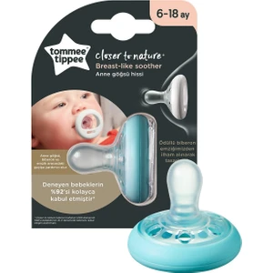 Tommee Tippee Breastlike Gündüz Emziği 6-18 Ay - Mavi