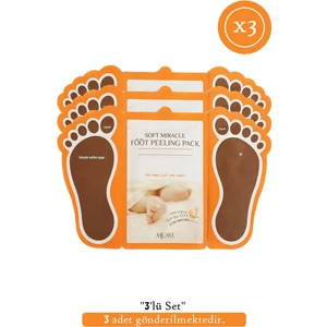 Mjcare Soyulan Ayak Peeling Maskesi 3'lü