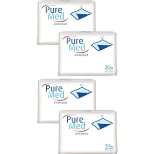 Pure Med  Hasta Yatak Koruyucu 90 x 180 4 Paket 120 Adet- Sişaum