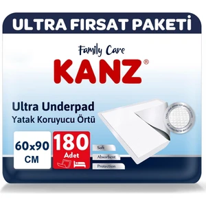 Hasta Yatak Koruyucu Ultra Fırsat Paketi 60 x 90 180 Adet