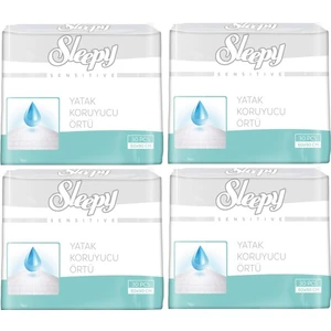 Hasta Yatak Koruyucu 4 Lü Set 60*90 cm  120 Adet 4 Paket  x  30