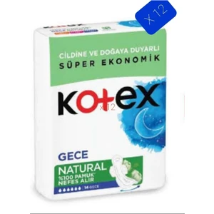 Natural Quadro Gece 14 Lü 12 Paket