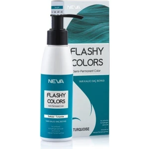 Flashy Colors Yarı Kalıcı Saç Boyası - Turkuaz 100 ml
