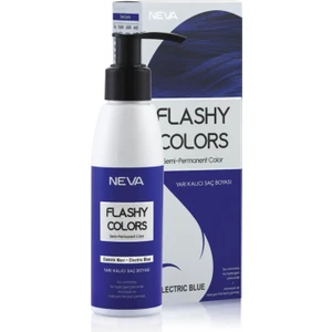 Flashy Colors Yarı Kalıcı Saç Boyası Elektrik Mavi 100 ml 8698636612760