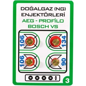 7 mm Doğalgaz Enjektör Ocak Memesi