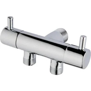 Option Klozet Taharet Musluğu Çift Çıkışlı Açkapa