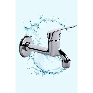 Aç Kapa Uzun Gövde Mix Lavabo Tuvalet Bahçe Musluğu