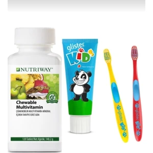 Glıster Amway Gilister Diş Macunu Fırça Nutriway Chewable Multivitamin