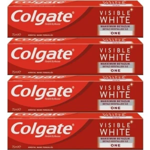 Visible White Maksimum Beyazlık Diş Macunu 75 ml x (4 Adet)