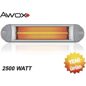 Awox Ufo Ecotec Beyaz Infrared Isıtıcı 2500 W Duvar Tipi Soba