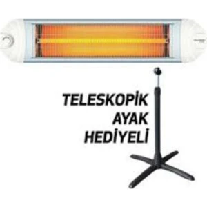 Ecotec Infrared Isıtıcı, 2500W, 1.led