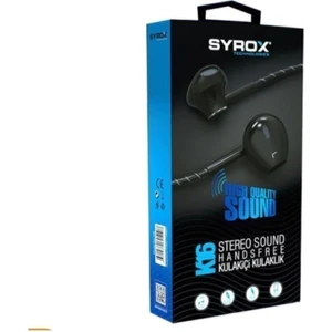 K16 Ekstra Bas Stereo Kulakiçi Kulaklık Siyah Mukemmel Kalite
