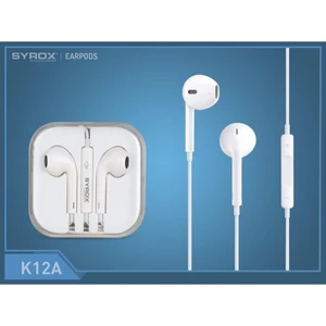K12A 3.5 mm Jak Girişli Mikrofonlu Kulaklık Syrox