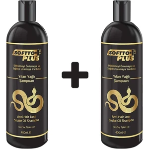 Softto Plus 2'li Yılan Yağlı Şampuan