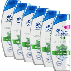 Head And Shoulders Head&Shoulders 350 Ml. 2-1 Mentol Ferahlığı 72 Saat  Siz x 6 Adet