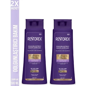 Collagen&biotin Dolgunlaştırıcı Şampuan 500 ml x 2 Adet